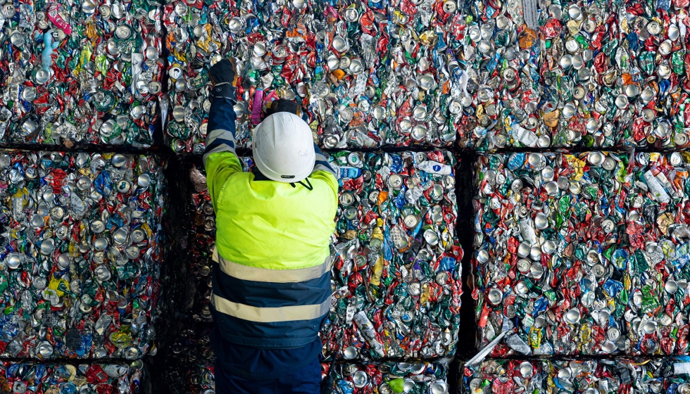 Centro de tratamiento de residuos Las Lomas, en Madrid, que mejora la recuperacin de materiales reciclables