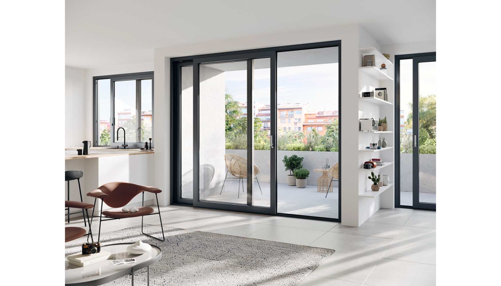 Portal ECO Slide CO combina las cualidades del confort en la vivienda para usuarios finales con eficientes ventajas en la produccin...