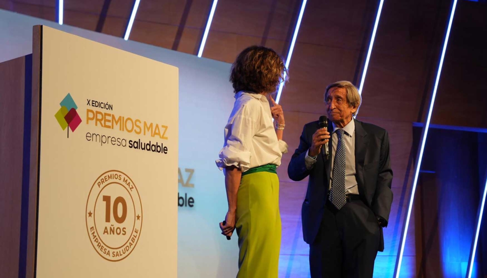 Entrega del premio MAZ a Lacasa
