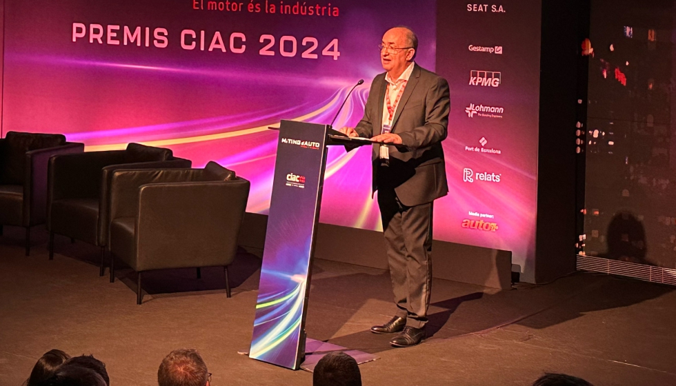 El presidente del CIAC, Sergio Alcaraz, ofreci el discurso inaugural