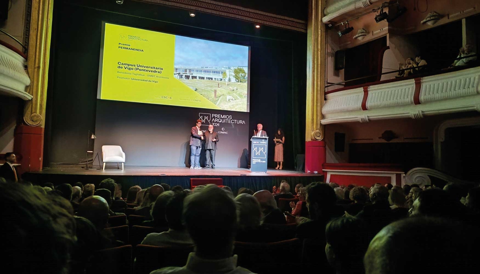 Entrega del premio Permanencia fue a parar al Campus Universitario de Vigo de Benedetta Tagliabue  EMBT Architects