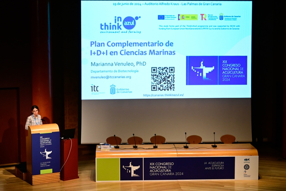 Marianna Venuleo, coordinadora cientfica de THINKINAZUL-Canarias. Foto: Tony Hernndez