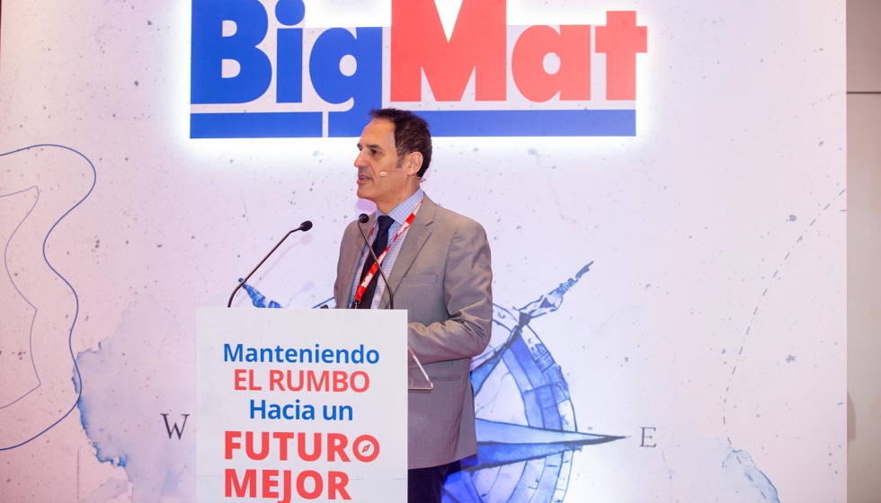 Intervencin de Jorge Vega, nuevo director general de BigMat Iberia
