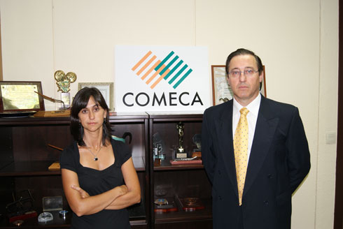 Mar Arribas, como responsable de Promocin de Producto, y Mariano Navarro, como director comercial, son las nuevas incorporaciones de Comeca...