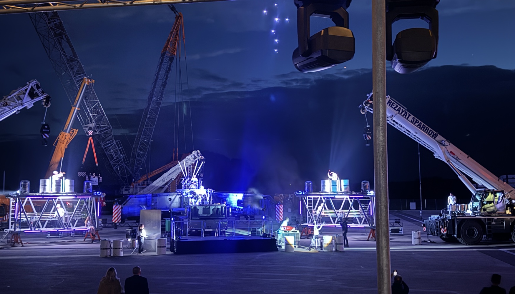 Jantar alem�o e espet�culo de despedida