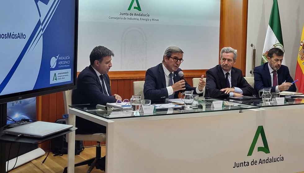 El informe del sector aeroespacial andaluz fue presentado el pasado 3 de julio por el consejero de Industria...