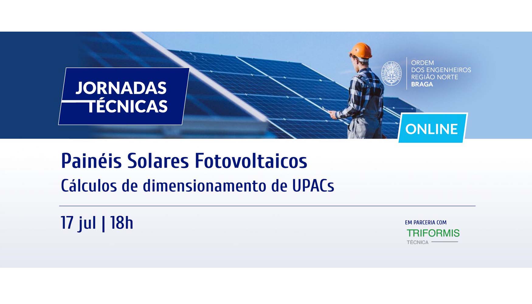 Foto de Jornadas tcnicas Painis Solares Fotovoltaicos: Clculos de dimensionamento de UPCAs