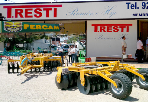 Gascn International estuvo representado en Fercam 2011 a travs de su distribuidor en la zona, Talleres Resti
