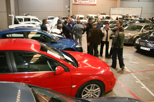 Muestra de automviles en Autotardor 2010