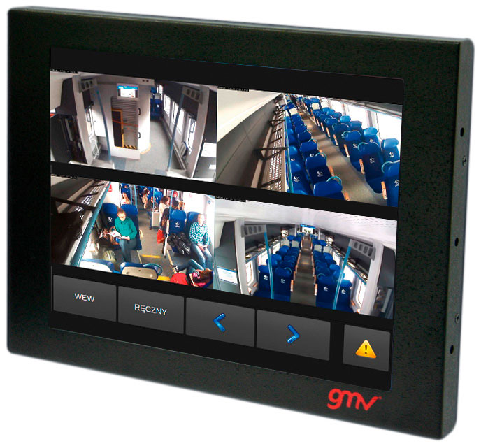 CCTV, tanto a bordo como en las estaciones, proporciona una mayor seguridad a los pasajeros...