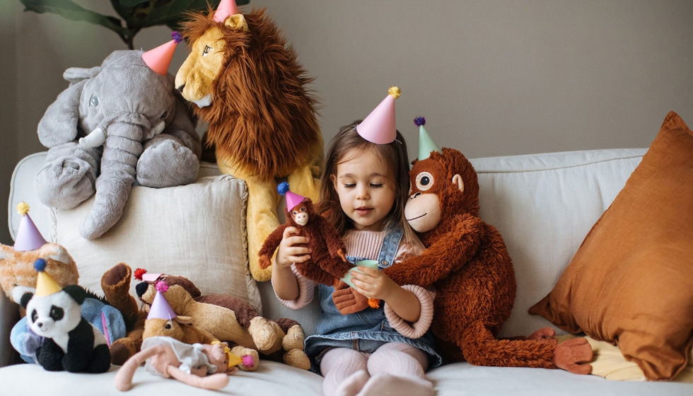 Foto de Peluches, juguetes asociados a la proteccin y el confort