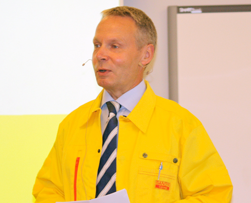  Lennart Lindgren, vicepresidente de marketing y ventas de Sandvik Coromant..  