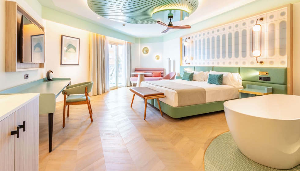 Las nuevas Junior Suites Deluxe hacen converger el lujo y la sofisticacin en su espacio de 50 metros cuadrados