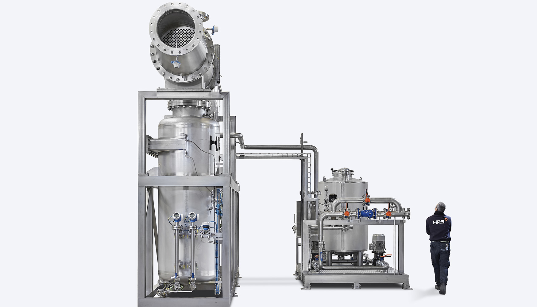 El HRS BDS elimina el agua del biogs, protegiendo los motores de cogeneracin de la corrosin y la cavitacin