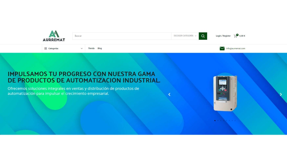 Foto de Aurrelan, partner oficial de Yaskawa, impulsa el crecimiento del e-commerce en el sector industrial