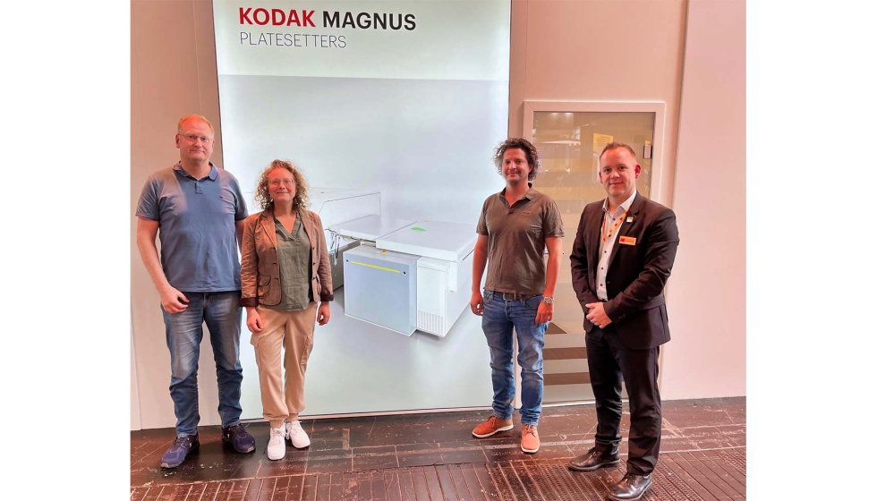 Fotografia de La imprenta austriaca Sandler apuesta por las filmadoras de planchas Kodak Magnus Q800