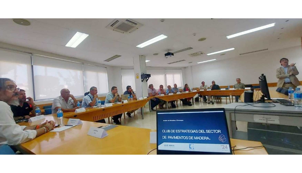 Previamente a la Asamblea General de FEPM, tuvo lugar una reunin del Club de Estrategias del Sector de Pavimentos de Madera...