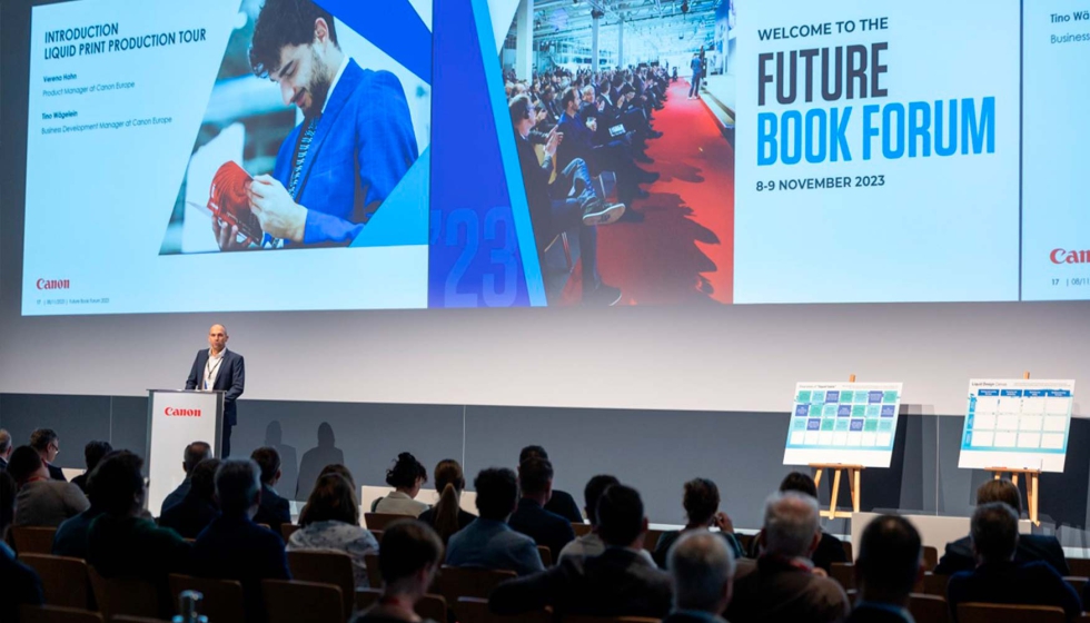 Imagen de la dcima edicin de Canon Future Book Forum, celebrado el pasado mes de diciembre