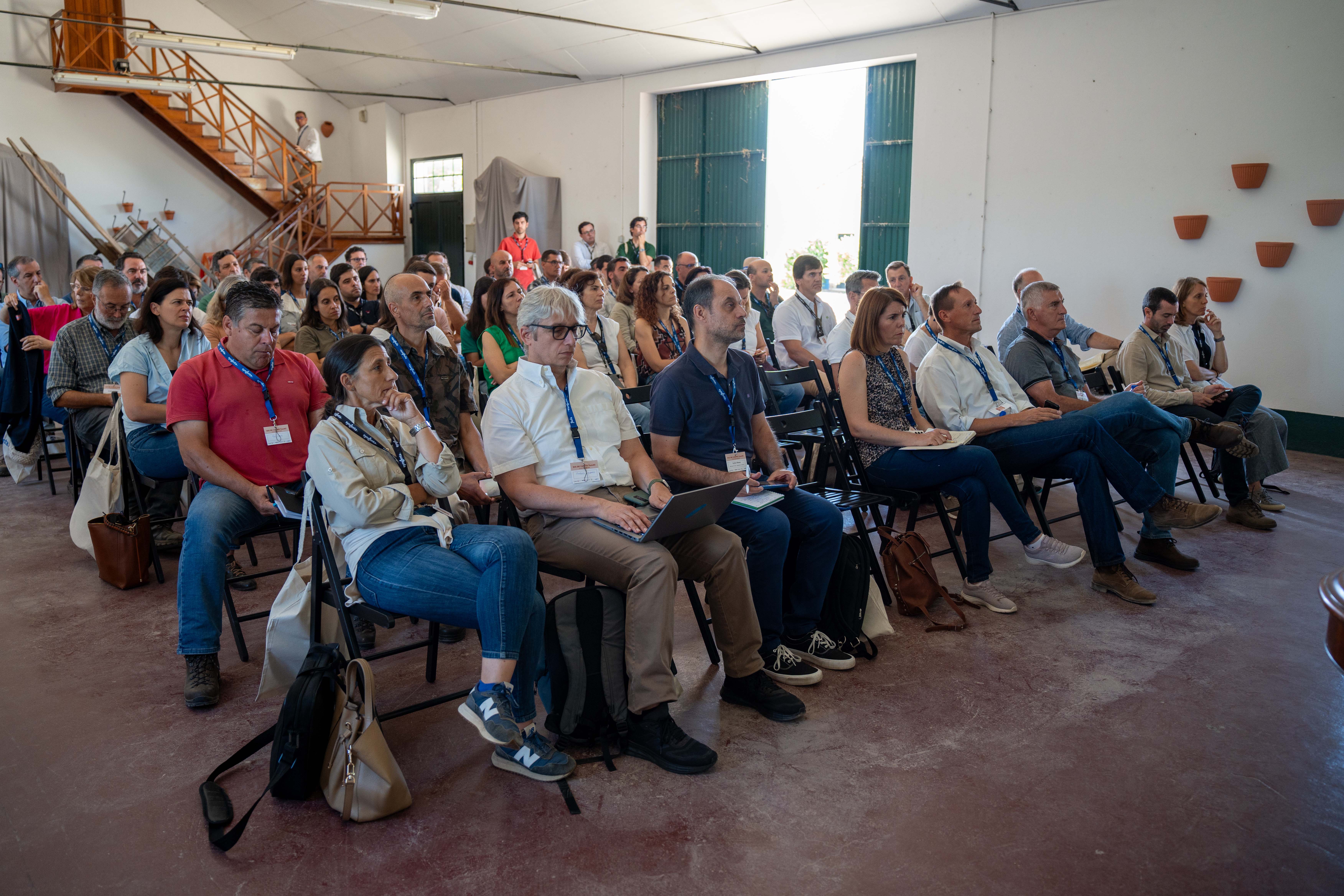 Apresentao dos resultados do ensaio na Lezria Grande de Vila Franca de Xira