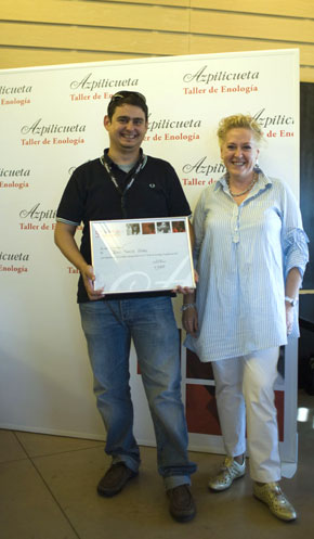 Jean Marcos Nez, ganador del premio 'Azpilicueta Sumiller 2011'
