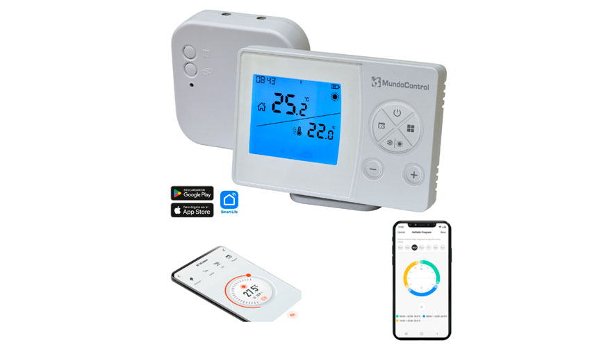 Foto de SE 50 Smart, el termostato inteligente Mundocontrol