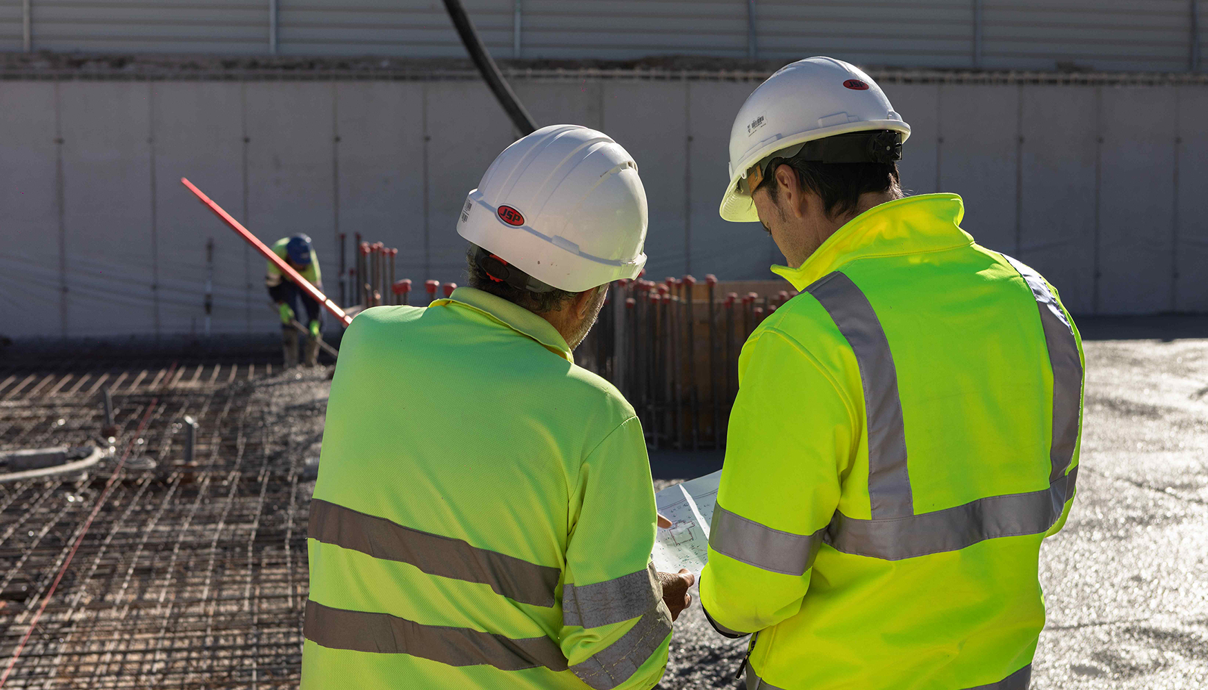 Trabajadores de la construccin