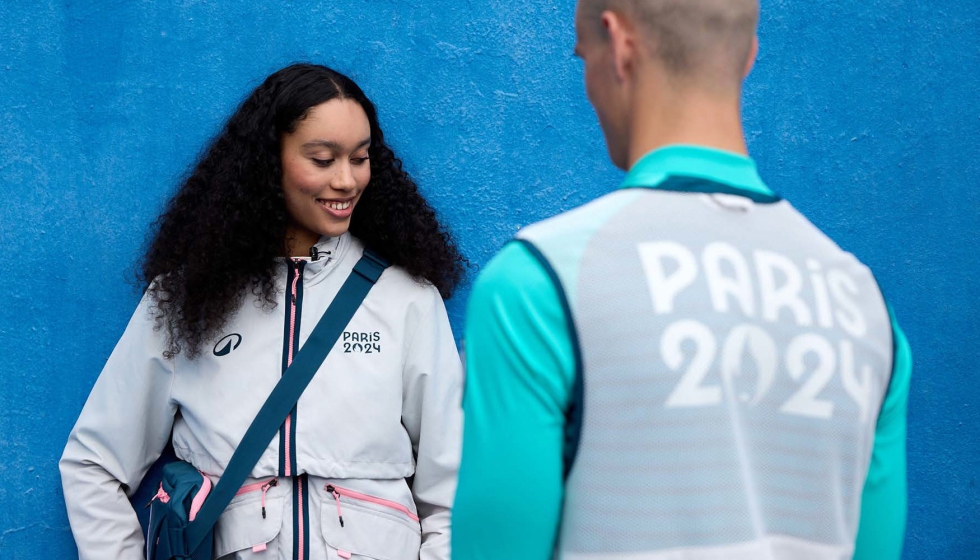 Uniforme para los voluntarios de los Juegos Olmpicos y Paralmpicos Pars 2024