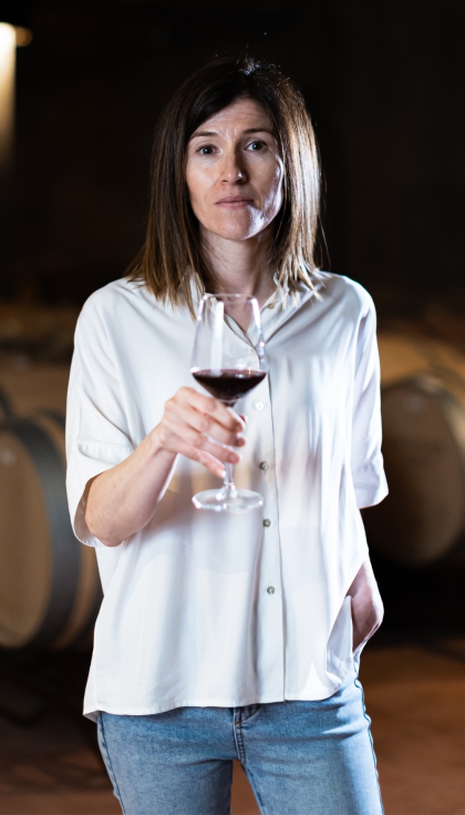 Pilar Larumbe, al directora del departamento de Enologa de Grandes Vinos