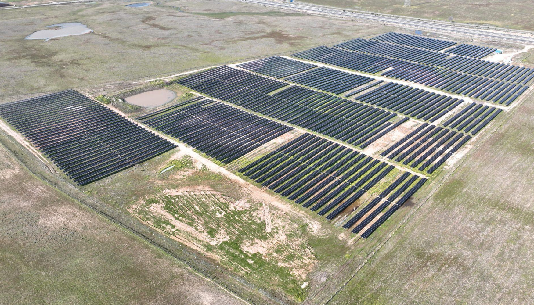 Planta fotovoltaica de Eidf Solar en Calzada de Oropesa (Toledo)