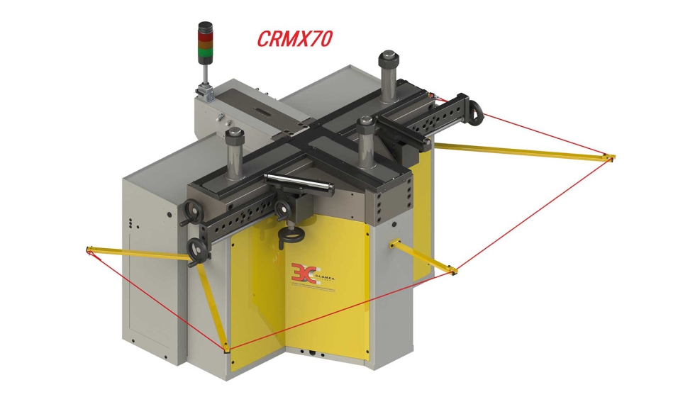 Curvadora CRMX70, de 3C Clomea