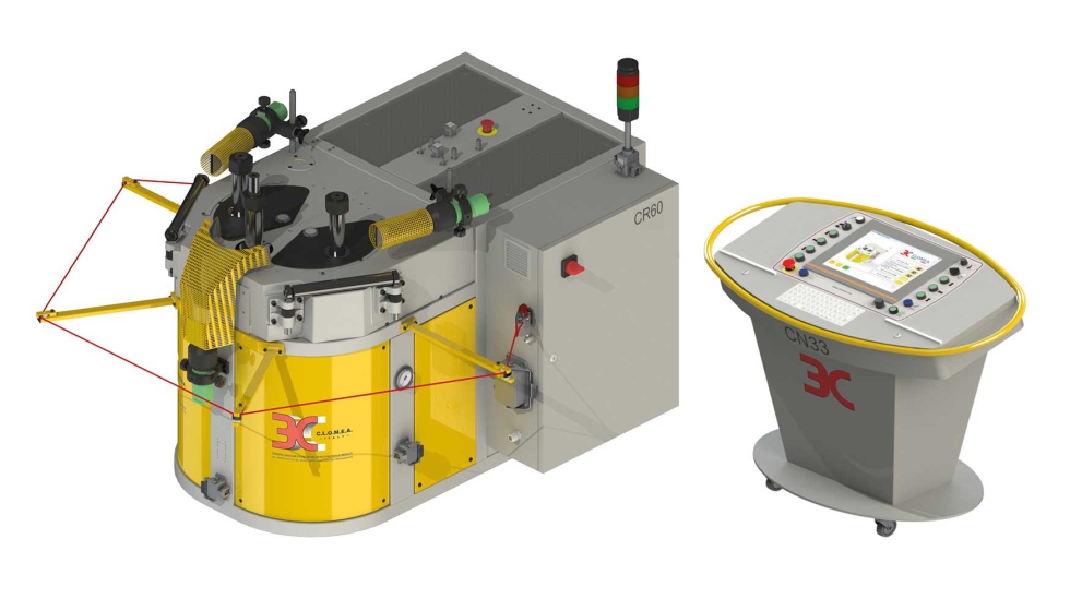 CR60, una de las curvadoras que 3C Clomea tendr expuesta en Veteco