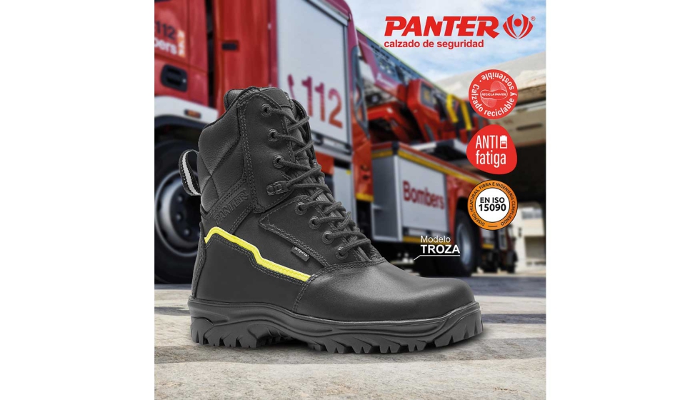 Modelo Troza de Panter, ideal para bomberos