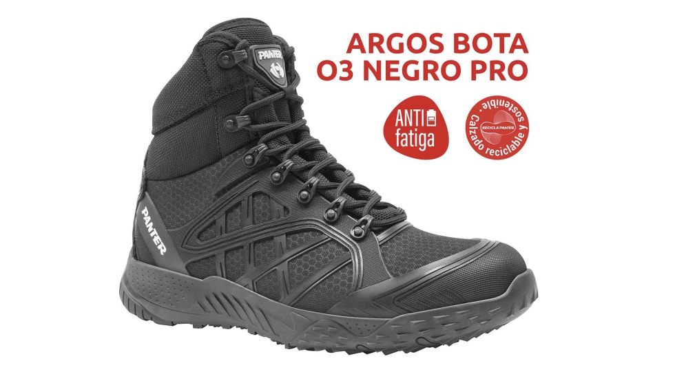 Bota Advance Pro de color negro