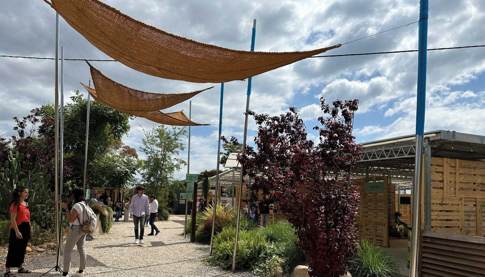 Imagen de la pasada edicin de la feria EcoConstruir en las instalaciones de EcoHub