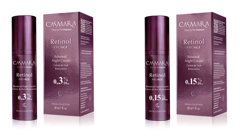 Renewal Night Cream en dos concetraciones 0,15 % y un 0,3 %