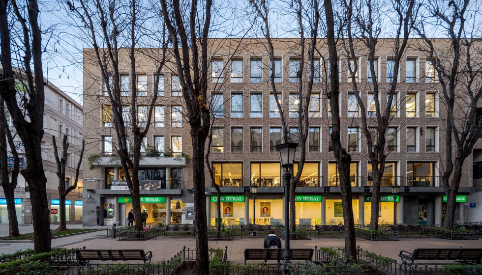 Sede da Caja Rural Sur, na Plaza de la Magdalena (Sevilha). Foto: Javier Orive