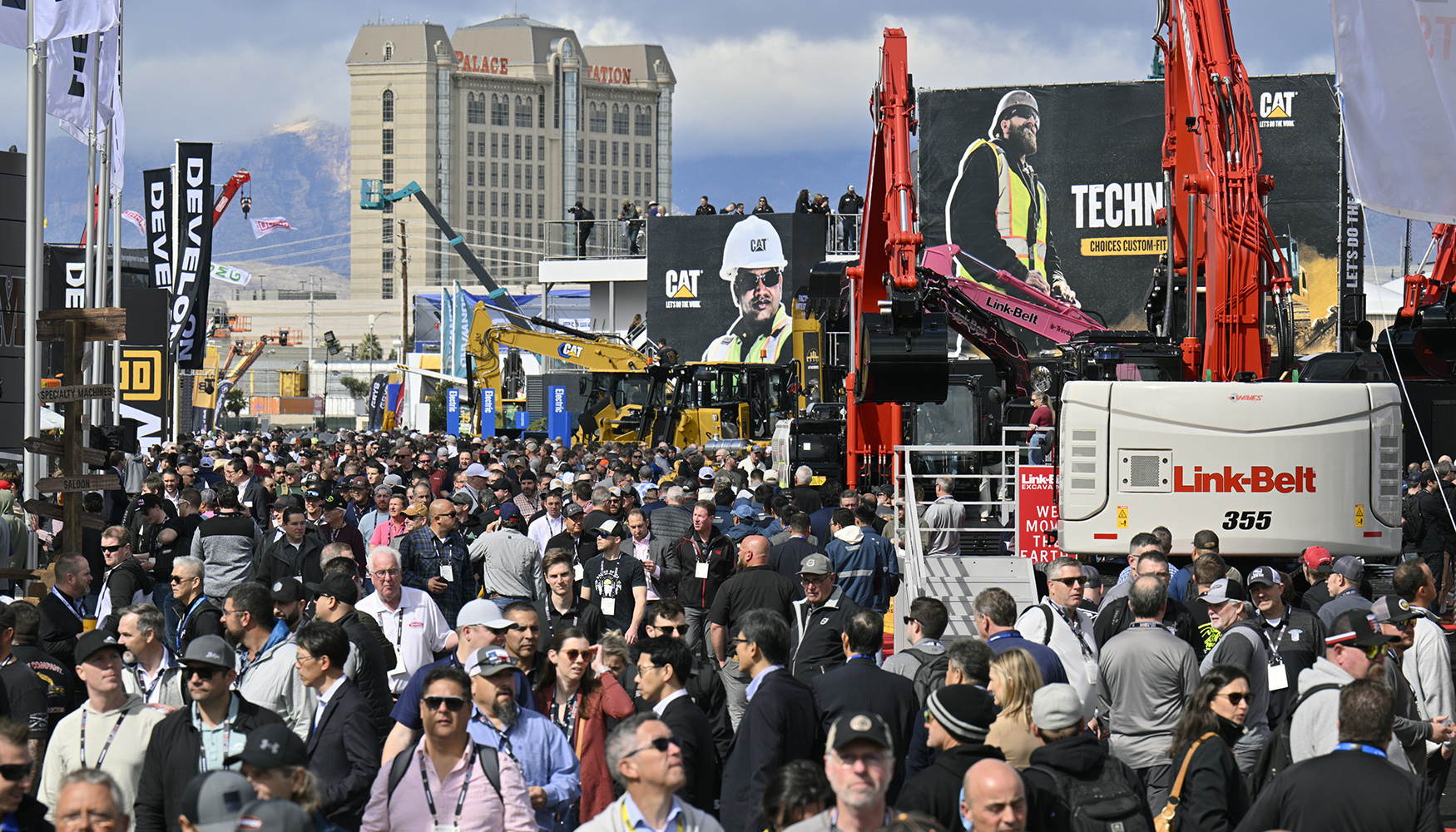 Imagen de la pasada edicin de Conexpo-Con/Agg, celebrada en Las Vegas (Estados Unidos) en marzo de 2023