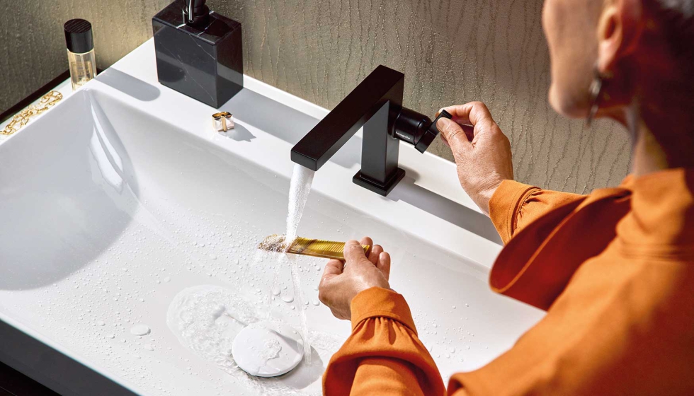 Foto de Hansgrohe Tecturis da vida al agua con un nuevo diseo minimalista