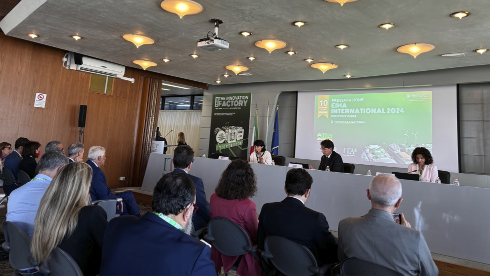 Presentacin de EIMA 2024 en Roma (Italia)