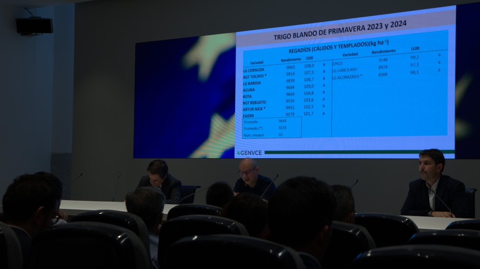 GENVCE present los resultados en una jornada de transferencia en el Ministerio de Agricultura...