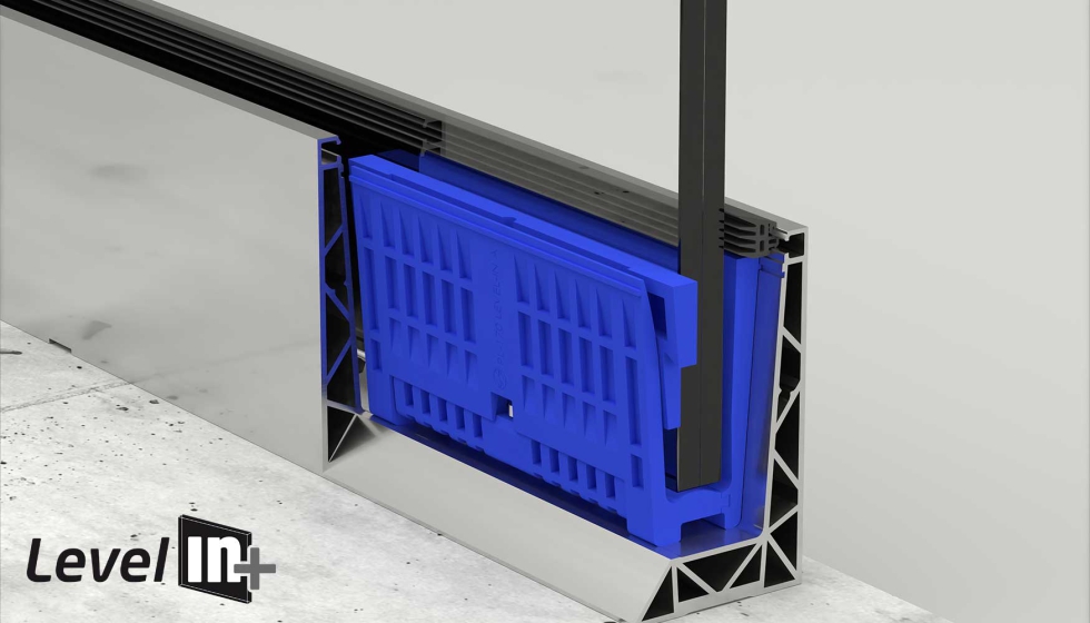 Sistema de nivelacin Level In+ para la instalacin de barandillas de vidrio