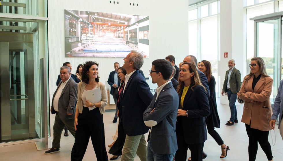 El presidente de la Xunta, Alfonso Rueda, presidi los actos de inauguracin del nuevo Campus Tecnolgico de Cortizo