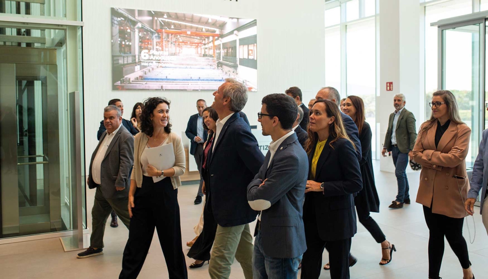 Un instante del acto de inauguracin del Campus Tecnolgico de Cortizo