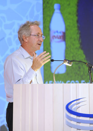 Franck Riboud, presidente y director ejecutivo de Danone, otro de los ponentes del congreso