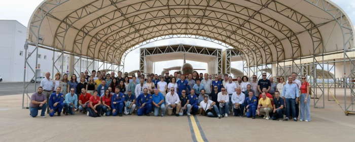 Visita a las instalaciones de la Patrulla guila en la Base Area de San Javier (Murcia)