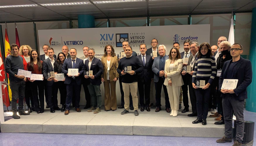 Ganadores en la pasada convocatoria de los Premios Veteco - Asefave