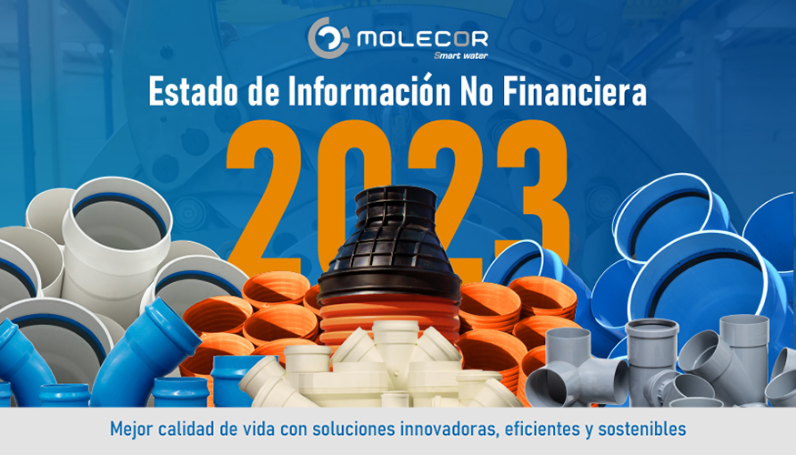 Con la publicacin de su Memoria de Sostenibilidad 2023 Molecor reafirma su compromiso con un futuro sostenible