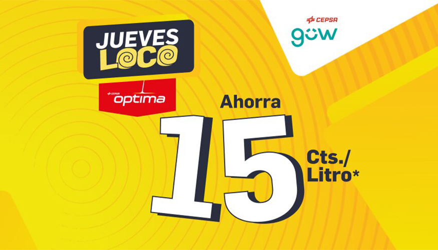 La promocin, vlida solo el 26 de septiembre, podr aprovecharse en las estaciones de servicio Cepsa adheridas