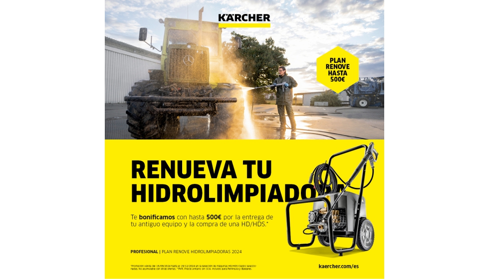 Foto de Krcher lanza la campaa 'Renueva tu Hidrolimpiadora'