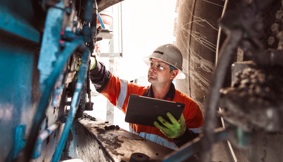 Tristan Malec, gerente de productos de tecnologa digital de Liebherr...